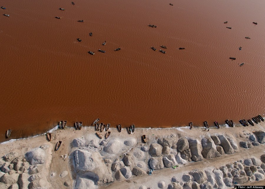 retba lake senegal