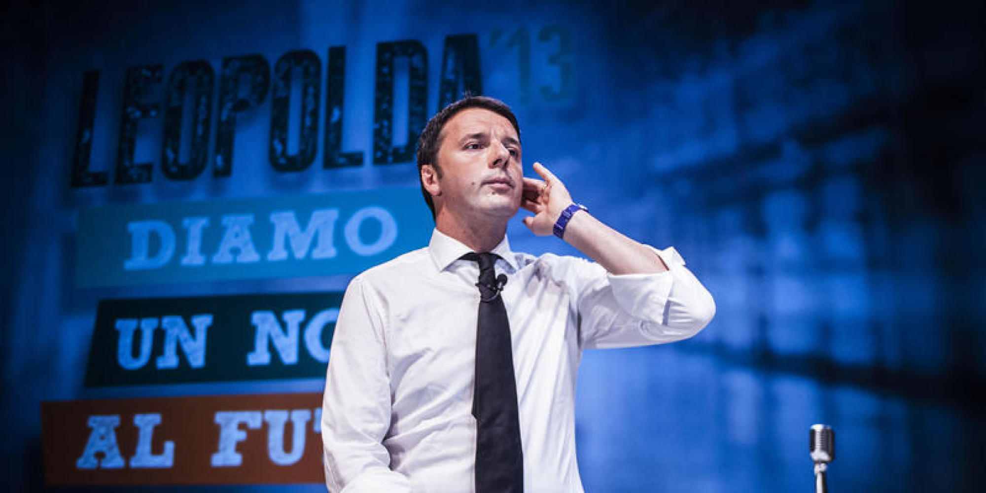  Matteo Renzi alla Leopolda (www.huffingtonpost.it)