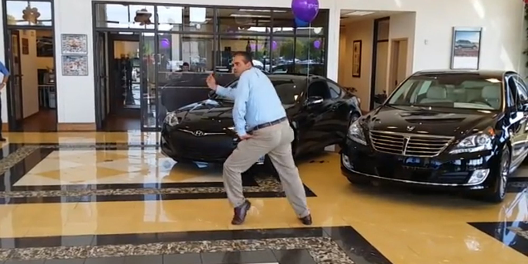 Car Salesman Shows Off His Amazing Robot Dance Moves (VIDEO) HuffPost UK