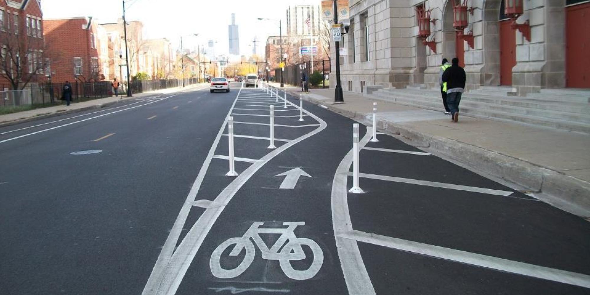 Uptown Protected, Buffered Bike Lanes Could Be Installed in North Side