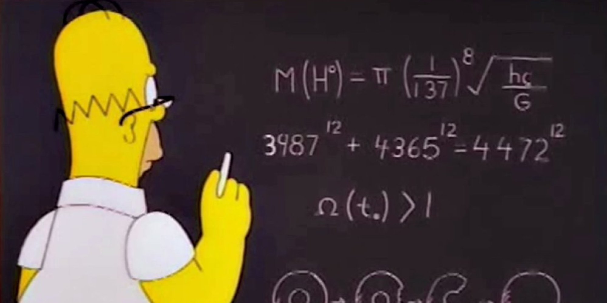 How The Simpsons Have Secretly Been Teaching You Math Mother Jones