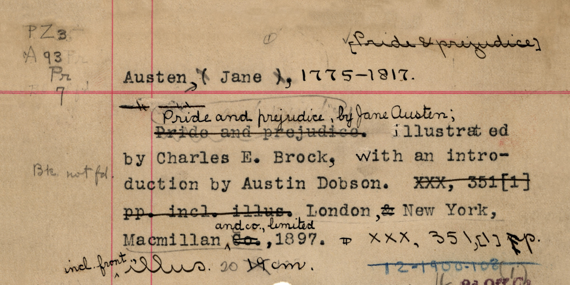 Library Catalog Cards For Classic Books (IMAGES) HuffPost