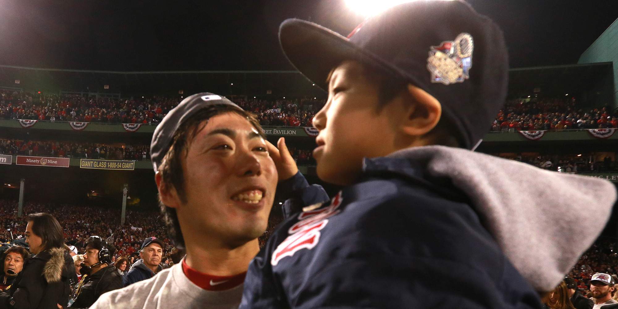 Kaz Uehara Koji Uehara S Son Gives Adorable Interview After Red Sox