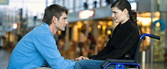 how to talk to person with disability
