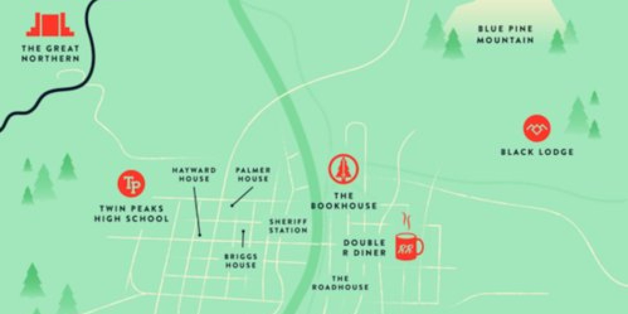 Fire Walk With Me Your Guide to Twin Peaks Real Life Locations HuffPost