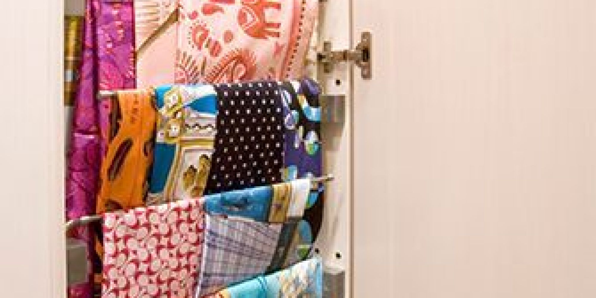 In Case You Were Wondering, Here's How To Organize Your Scarves (PHOTOS)