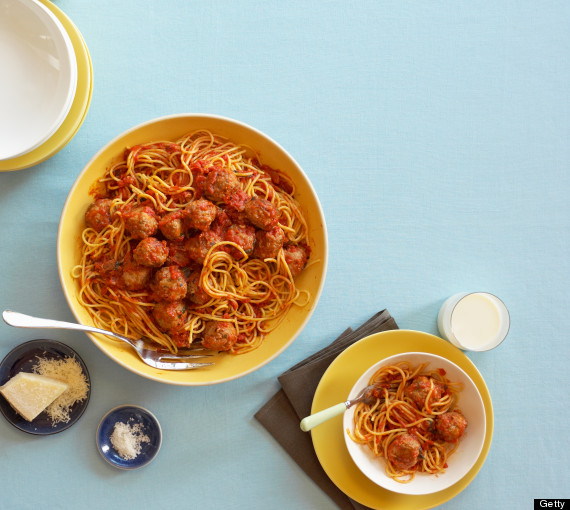 spaghetti meatballs