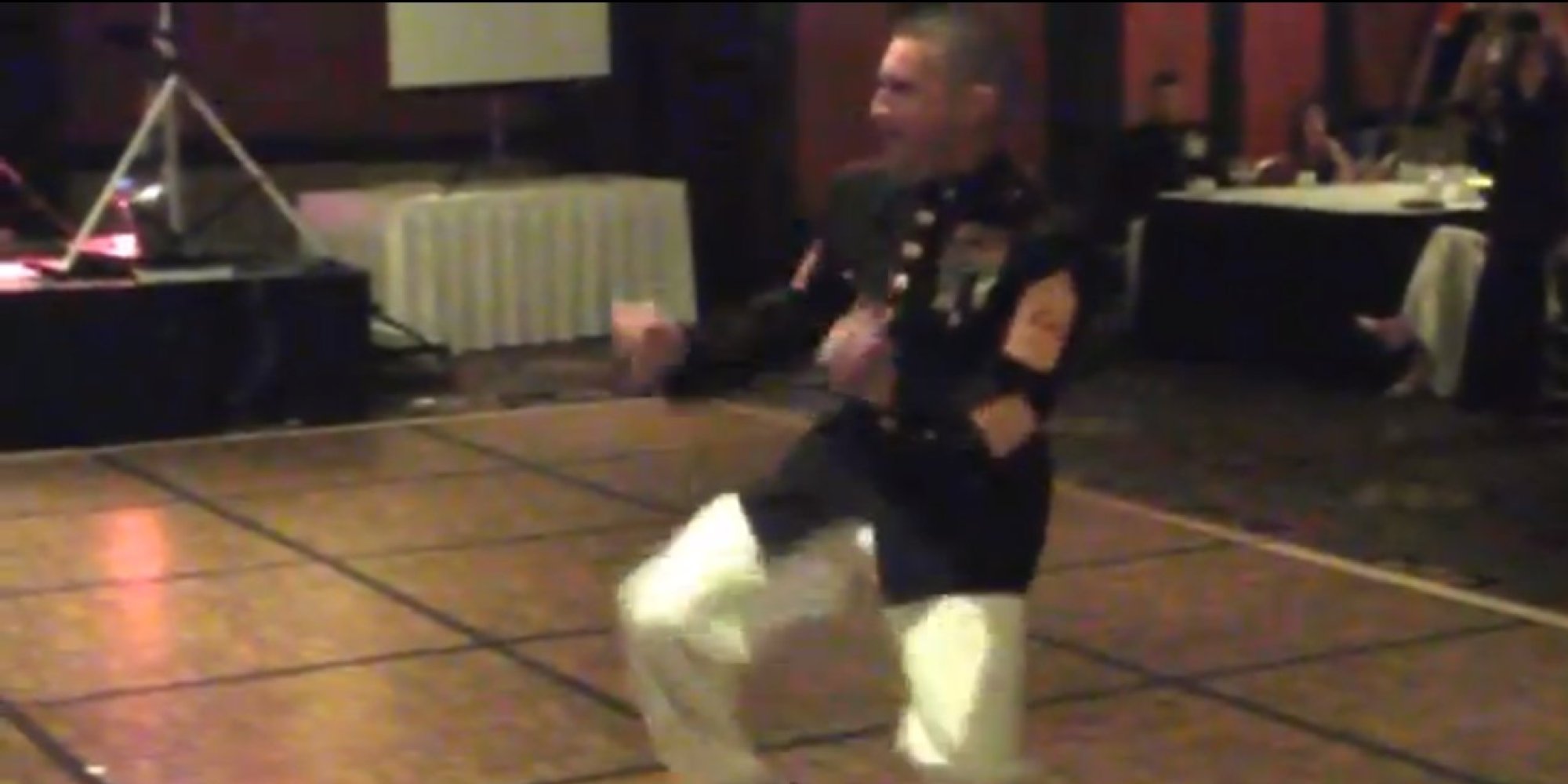 US Marine Shows Off His Amazing Dance Moves (VIDEO) HuffPost UK