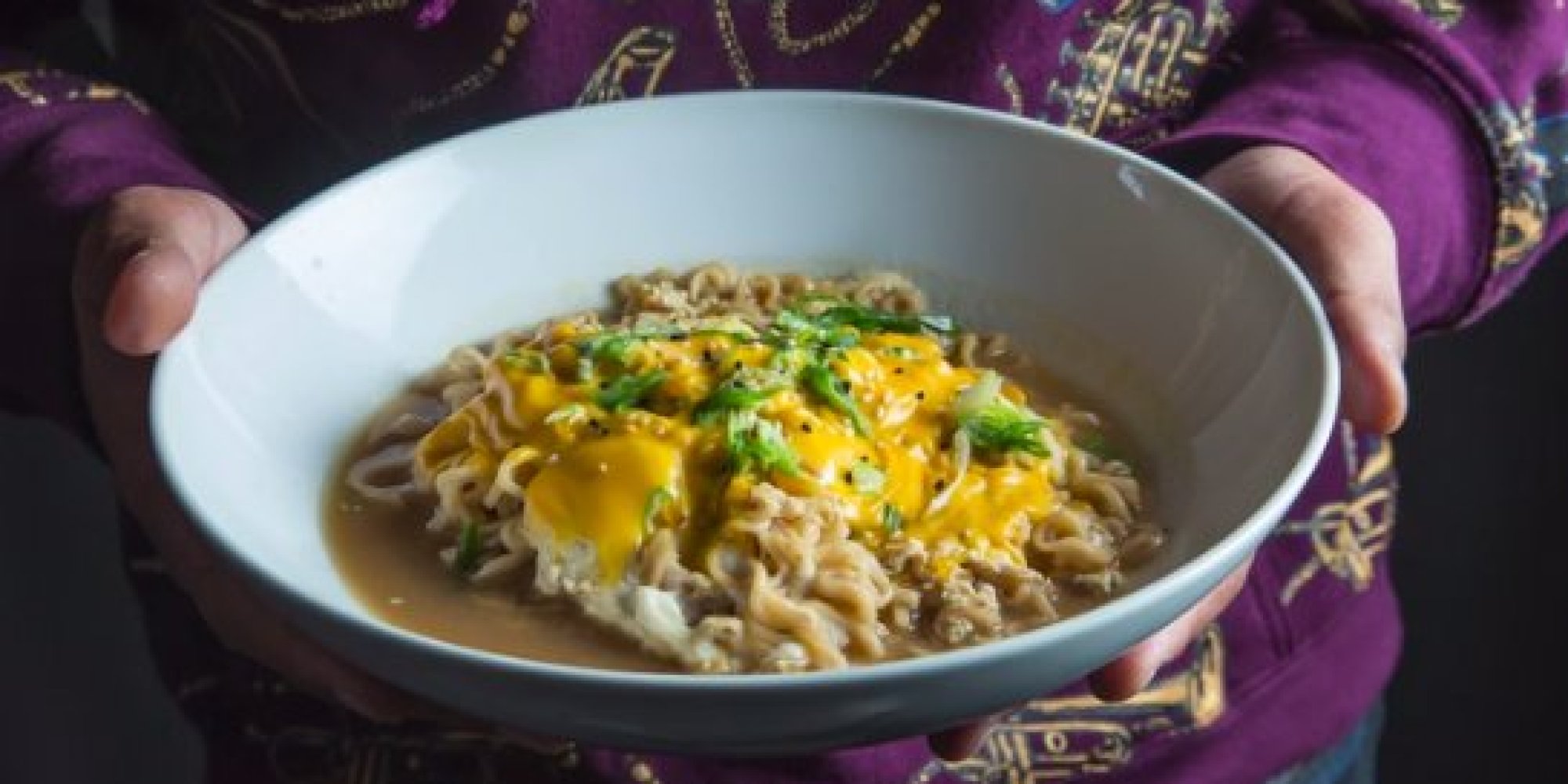 Chef Roy Choi Soups Up Instant Ramen With American Cheese (VIDEO