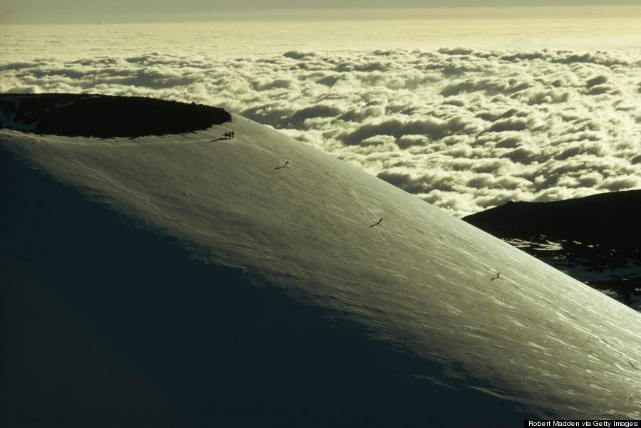 snow mauna kea