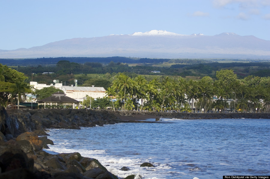 snow mauna kea