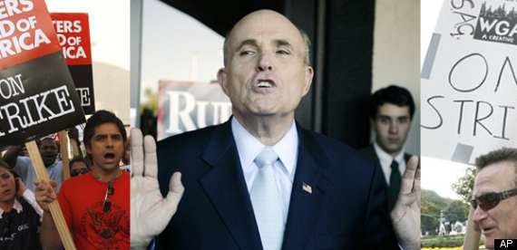 Giuliani Writers Strike