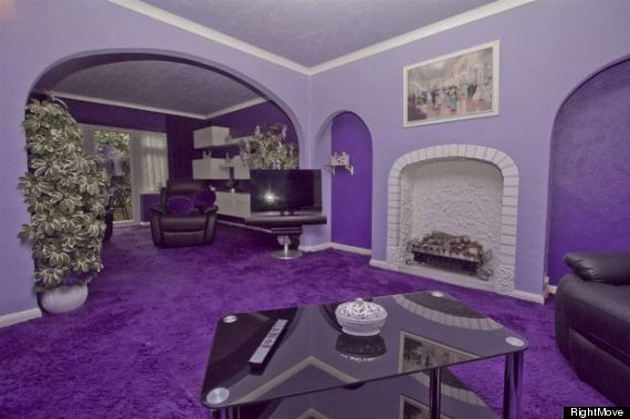 Purple House Advertised On RightMove Is Hideous