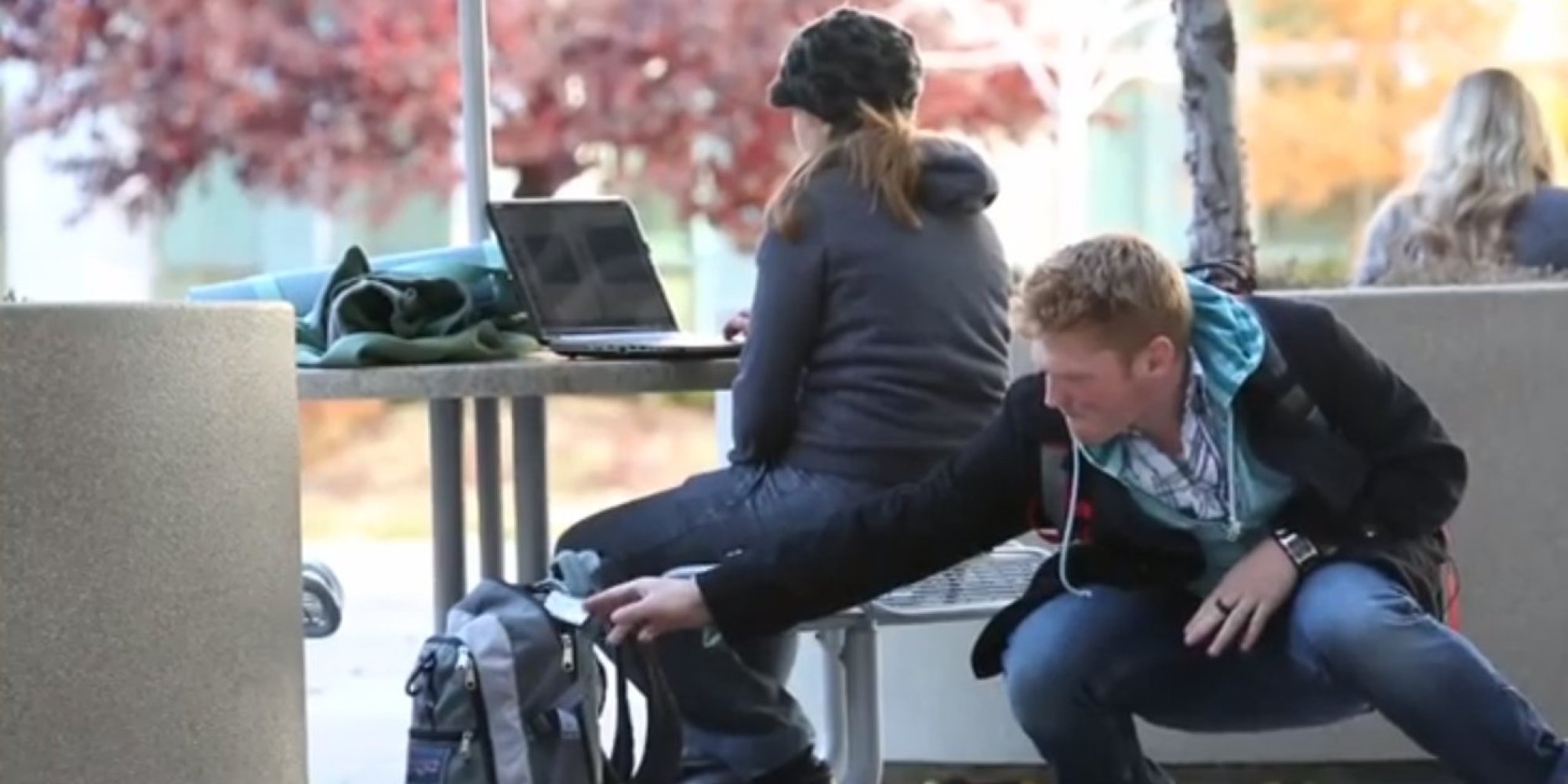 Reverse Pickpocketing Prank Video Huffpost Uk