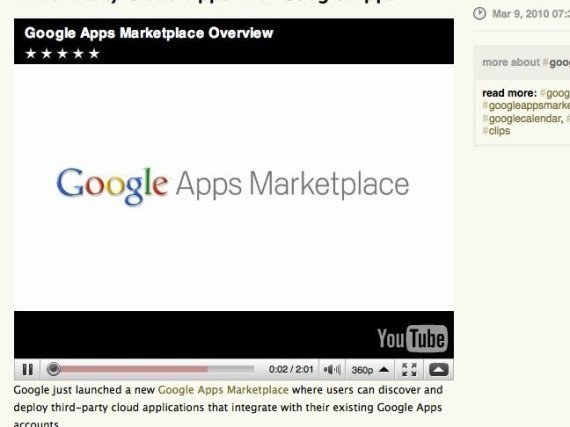 Google Apps Marketplace