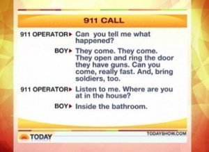 Chilling Police Call