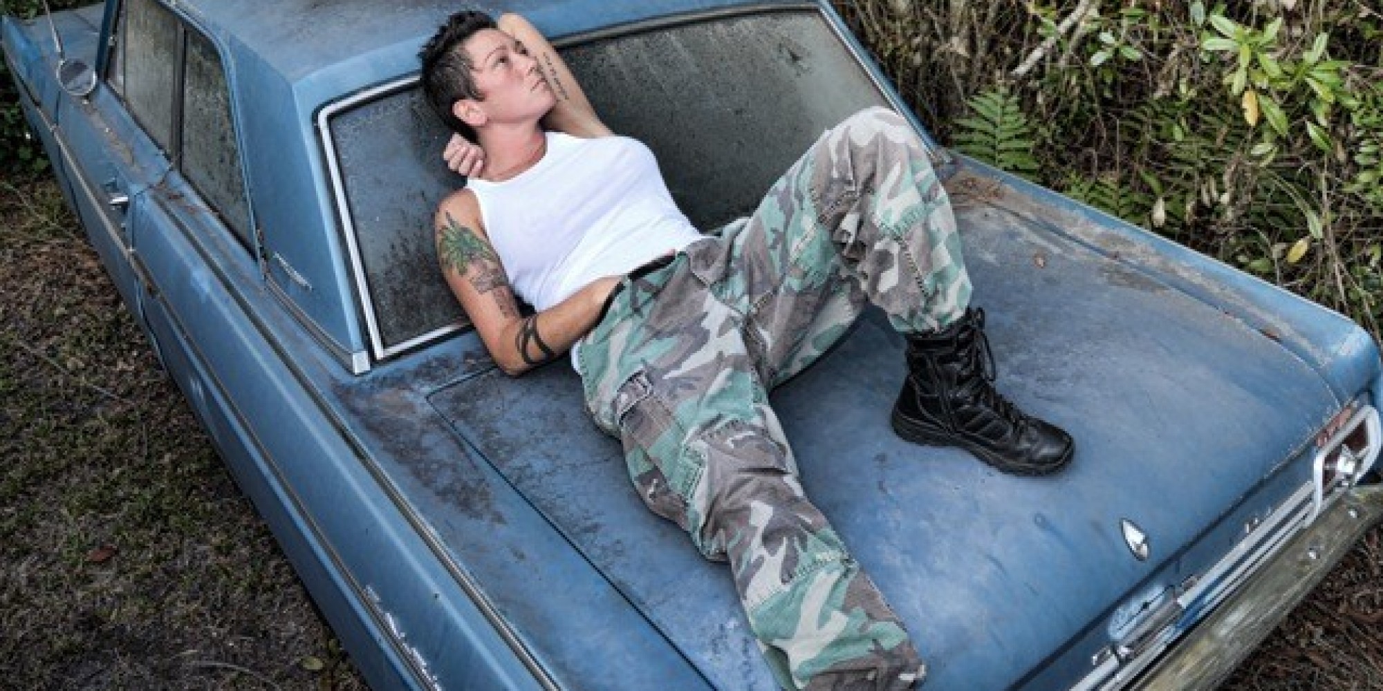 It S All Butch Debbie Boud Calendar Showcases Lesbian Butch Identity Huffpost