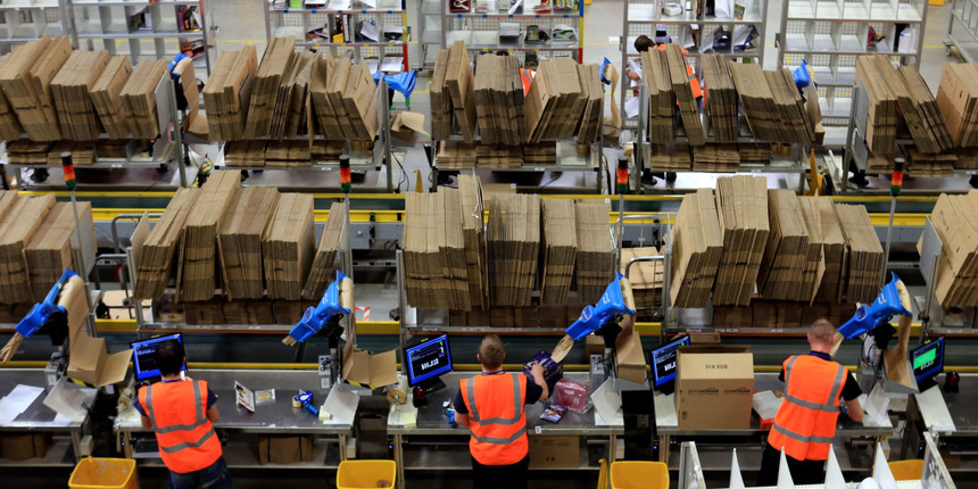Amazon Warehouse Workers Face 'Increased Risk Of Mental Illness'
