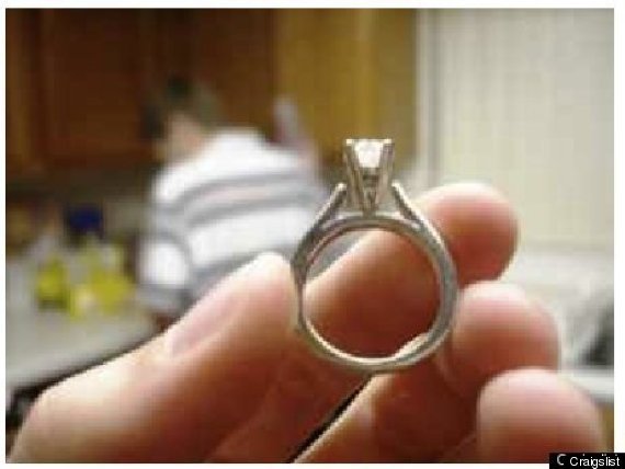 Unemployed Women Selling Their Wedding Rings On Craigslist
