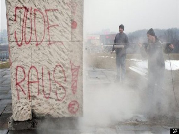 Holocaust Memorials Defaced With Antisemitic Slurs