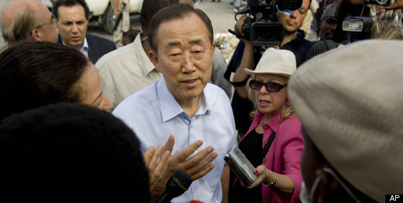 Ban Kimoon Haiti