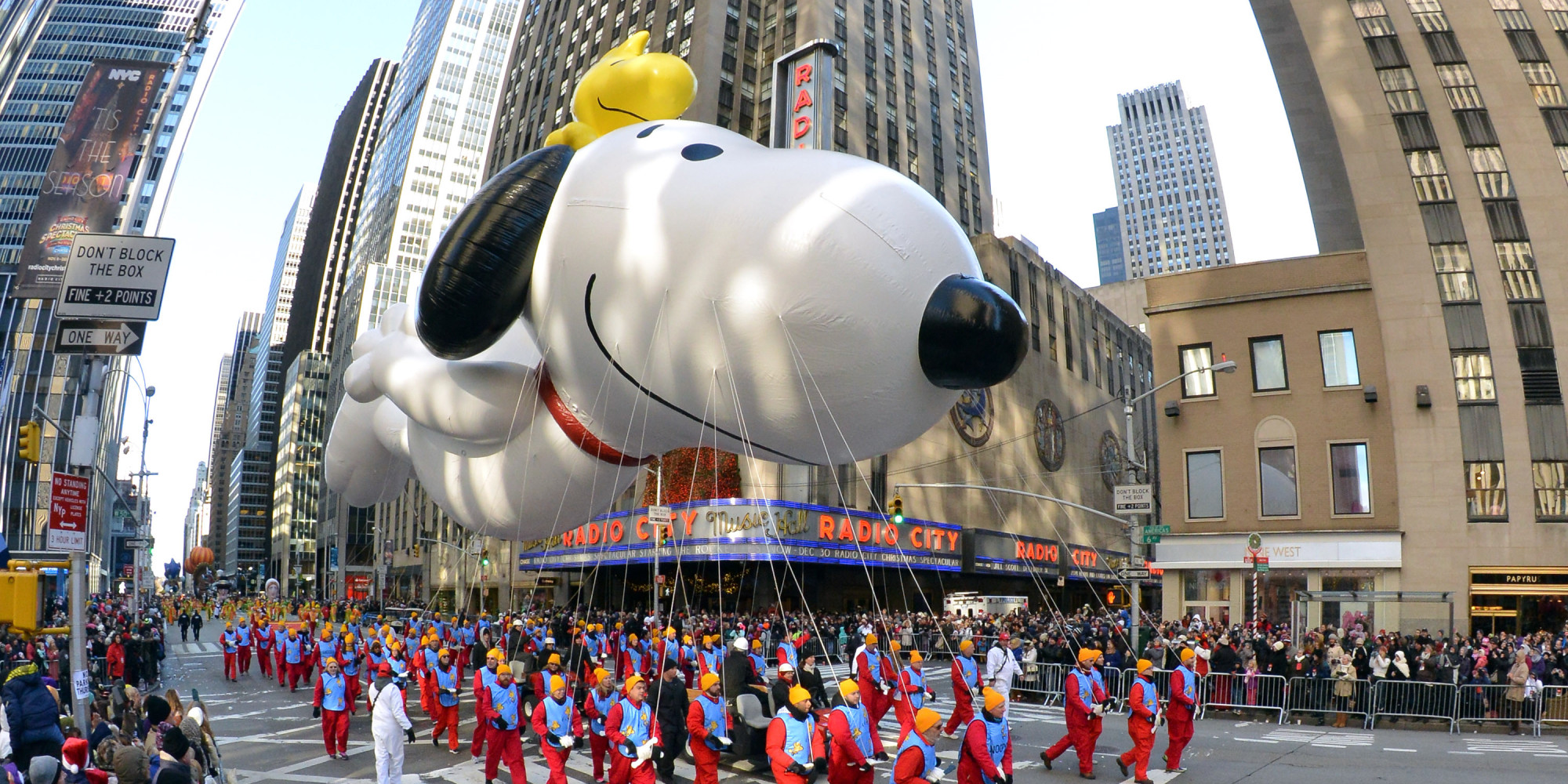 Macy's Thanksgiving Day Parade Balloons Fly Through Manhattan (PHOTOS