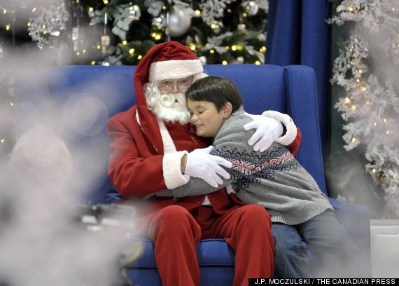 kids with autism meet santa