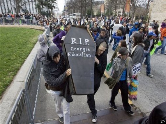 Students Capitol Rally