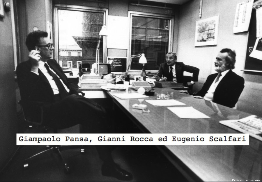 prima comunicazione scalfari