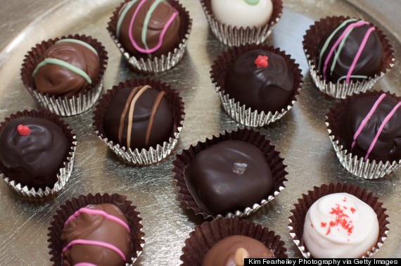 chocolate truffles