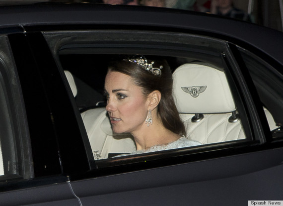 kate in tiara