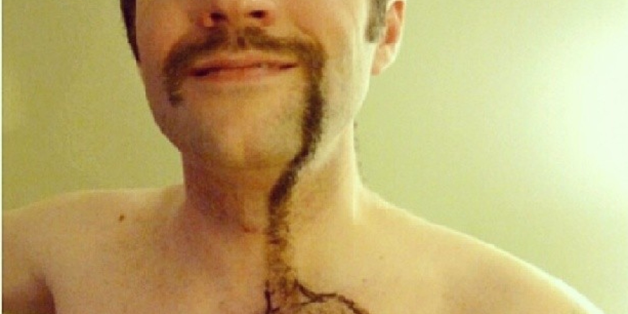 This Is Chest Hair. In The Shape Of A Cat. | HuffPost