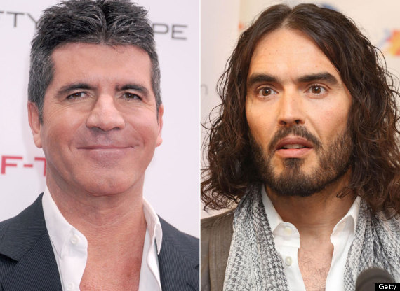 simon cowell russell brand