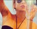 Lindsay Lohan Poses In Cutout Swimsuit While In Miami