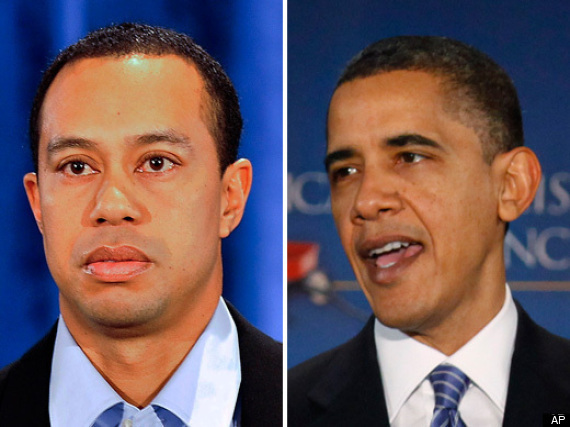 Barack Obama Tiger Woods