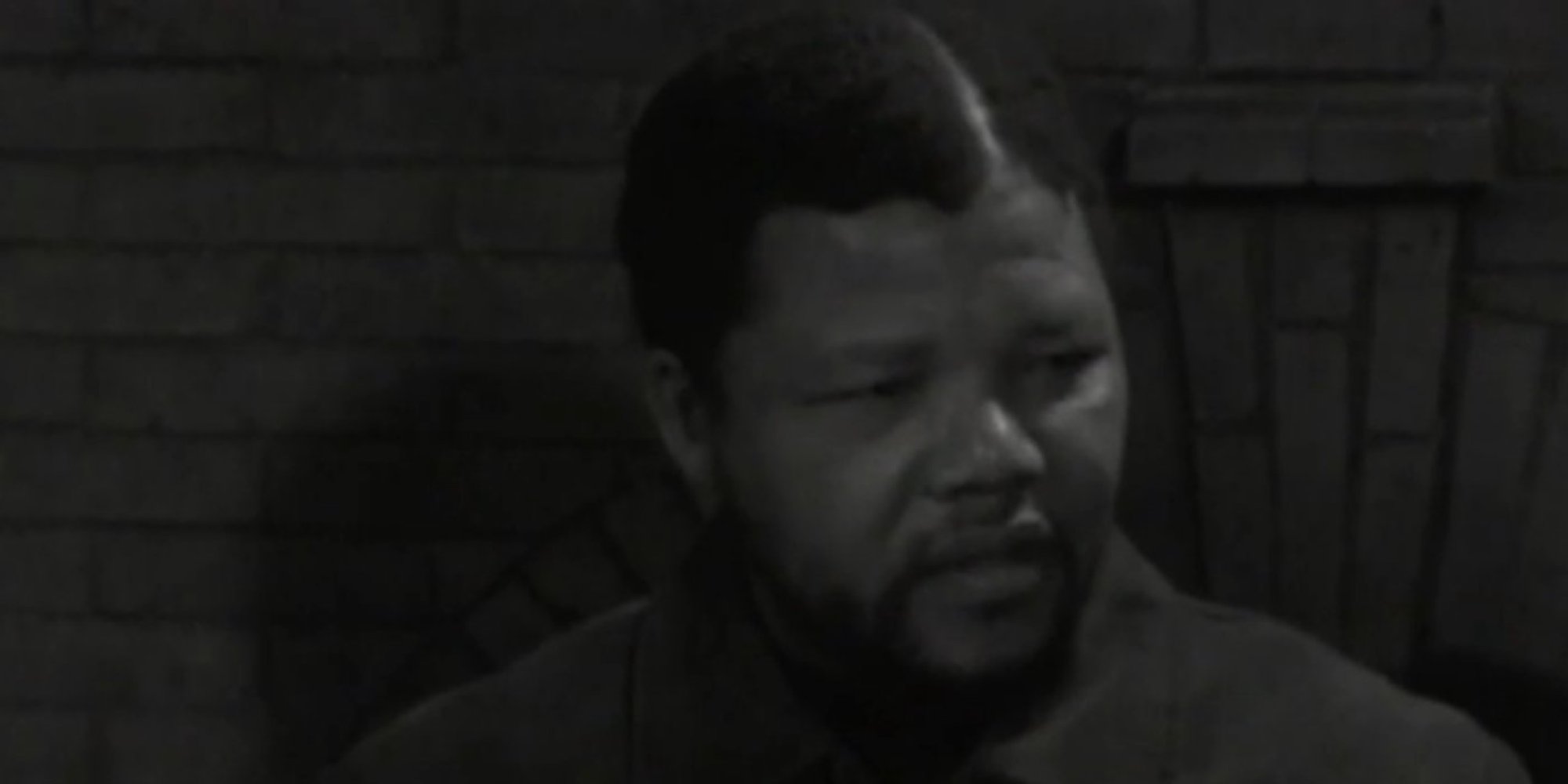 Here Is Nelson Mandela's First TV Interview Ever HuffPost