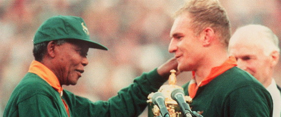 NELSON MANDELA FRANCOIS PIENAAR