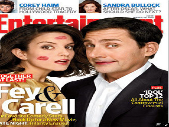 Tina Fey Steve Carell Kiss