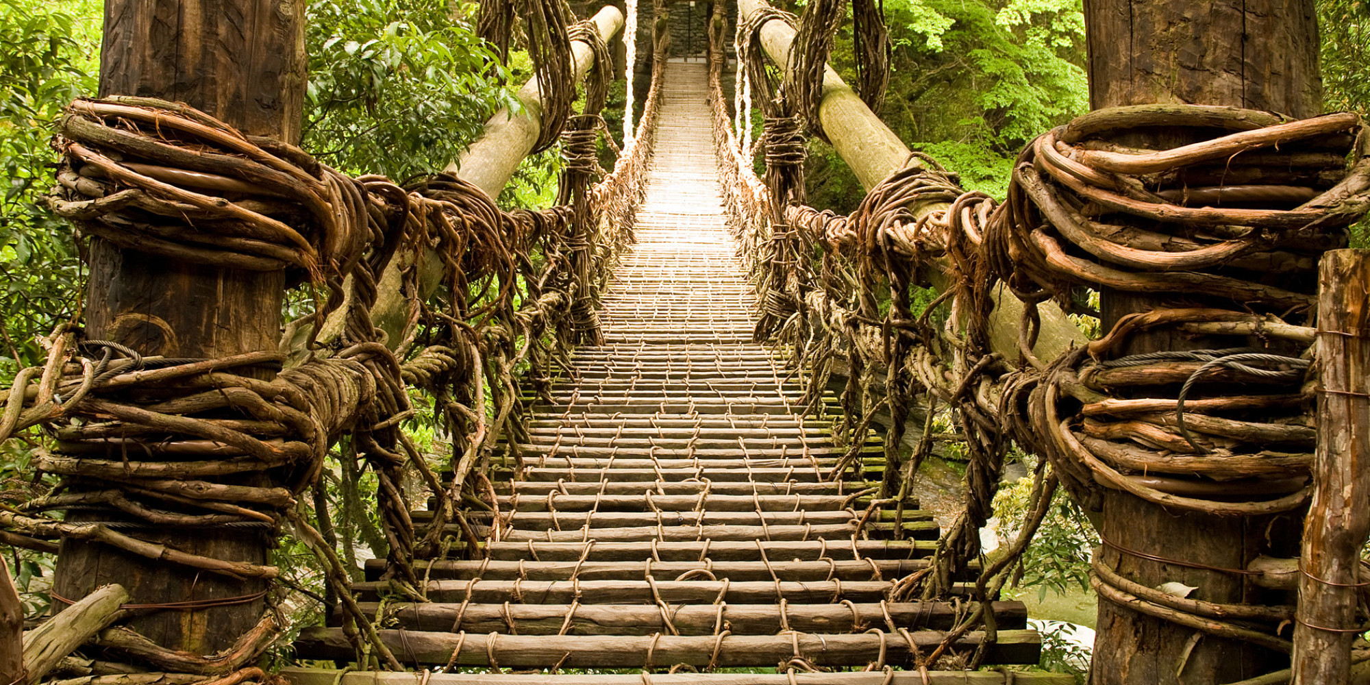 The Vine Bridges In Japan Will Totally Reinvent How You Think Of