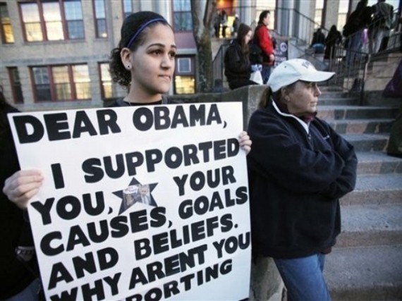 Obama Hung In Effigy