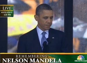 Obama Mandela Memorial