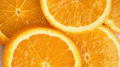 Sliced orange