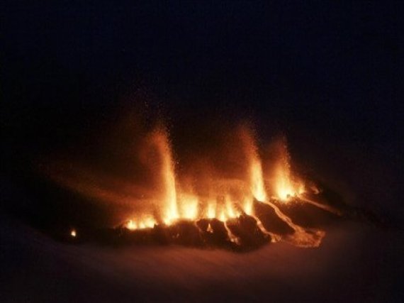 Iceland Volcano Eruption