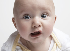Surprised Male Baby