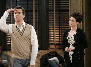 Sean Hayes Megan Mullally