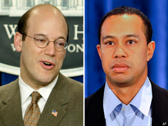 Tiger Woods Ari Fleischer