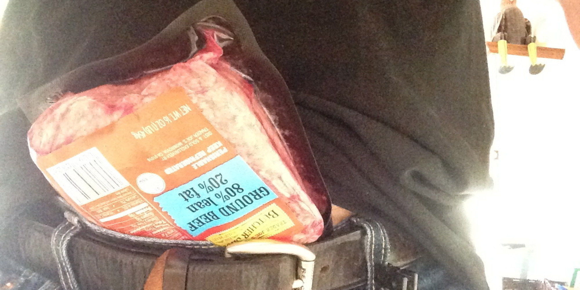 Grocery Busts Man Shoplifting Meat In His Pants Puts It Back In Stock