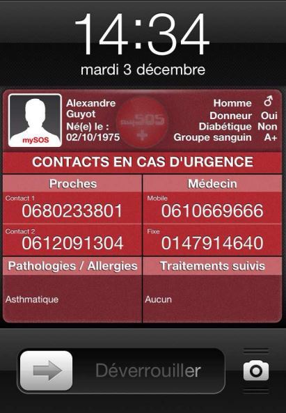 carte alerte
