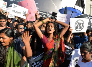 India Protest Gay
