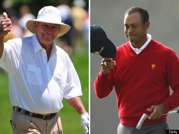 Arnold Palmer Tiger Woods